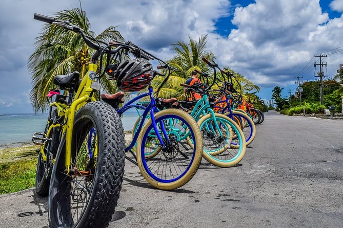 E-Bike Adventure in Cozumel - West Side Ride N' Snorkel - A brief stop at Cenote Aerolito de Paraiso