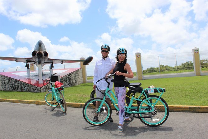 E-Bike City Tour though Cozumel & Taco Tasting Tour - Corpus Christi Cathedral adds a final historical note