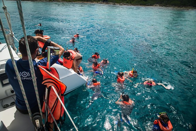 El Cielo Cozumel Snorkel tour by Catamaran - Ceviche, chips, and realistic food expectations