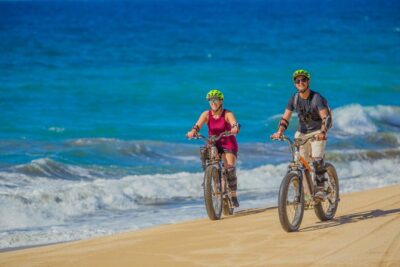 Electric Bike Beach Adventure with Tequila Tasting and Lunch