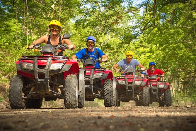 Family ATV Cenote Five Zip Lines Photos Taco Lunch Tequila Taste - Key things to know before you go