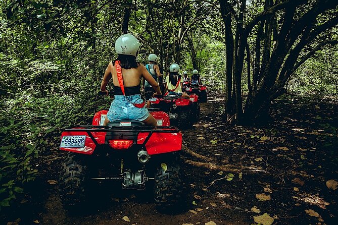 Family ATV Cenote Five Zip Lines Photos Taco Lunch Tequila Taste - Optional tequila tasting with a cultural angle