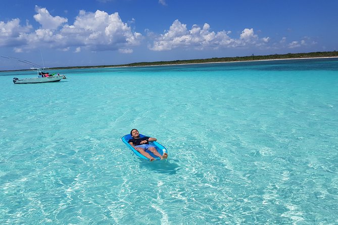 "First Lady" Private Snorkel & El Cielo Sandbar Combo - Open bar, snacks, and sun protection