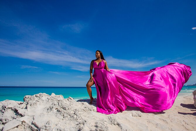 Flying dress photoshoot cancun - What you receive for the $180 price