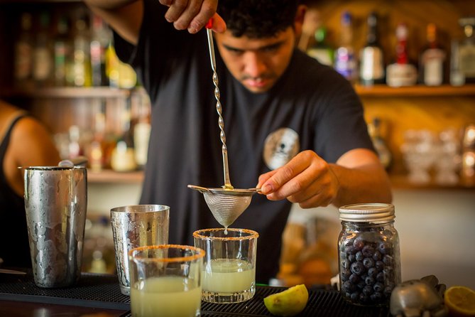 Food & Mixology Tour:Tequila,Tacos, Mezcal and Agave Cocktails - Mariscos Cisneros: seafood, peppers, and raicilla