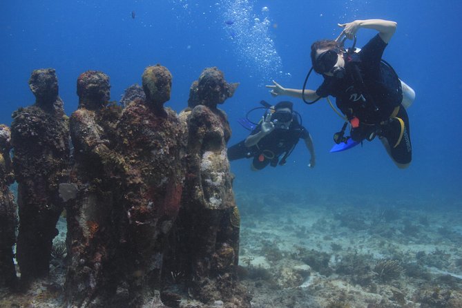 For certified Divers Experience the Under Water Museum and the Manchones Reef - Equipment, instruction, and the wetsuit question