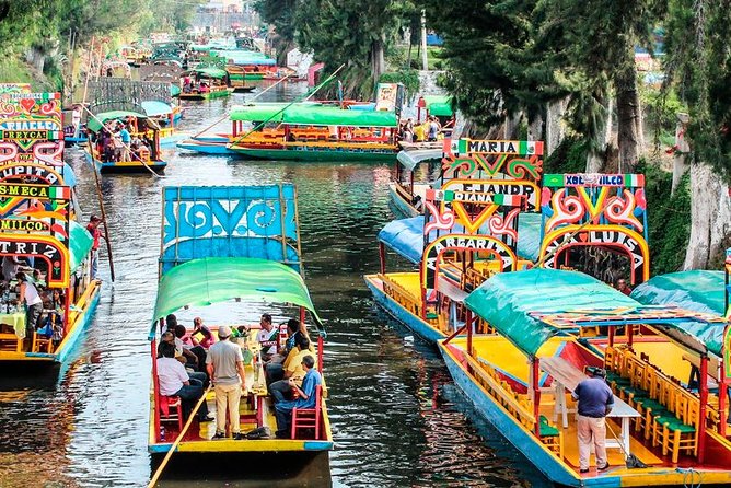 Frida Kahlo's House, Coyoacan and Xochimilco - All Day Tour - Xochimilco by trajinera: colorful, noisy, and memorable