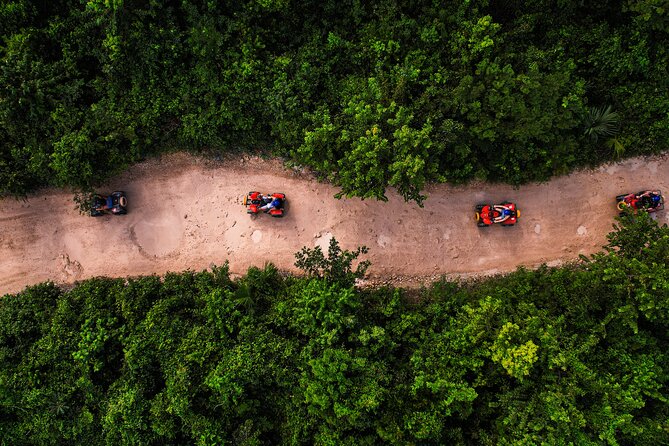 From Playa del Carmen ATV Adventure with Ziplines, Cenote - The ATV ride: fun, muddy, and fairly controlled