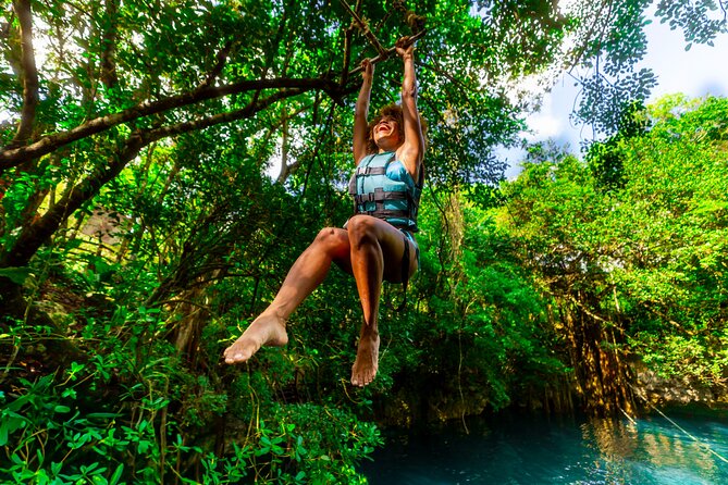 From Playa del Carmen ATV Adventure with Ziplines, Cenote - Guides and safety