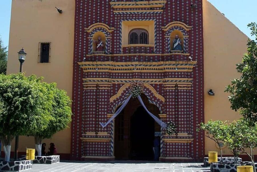 From Puebla: Guided Tour of Cholula - The Sanctuary of Our Lady of Remedies above the pyramid