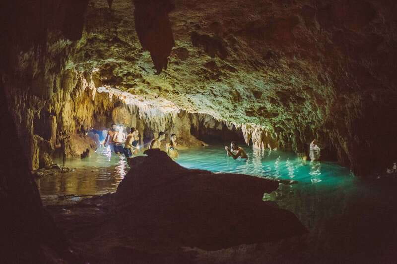 From Riviera Maya: 3 Cenotes Adventure Tour with Lunch - A Mayan family meal in the jungle