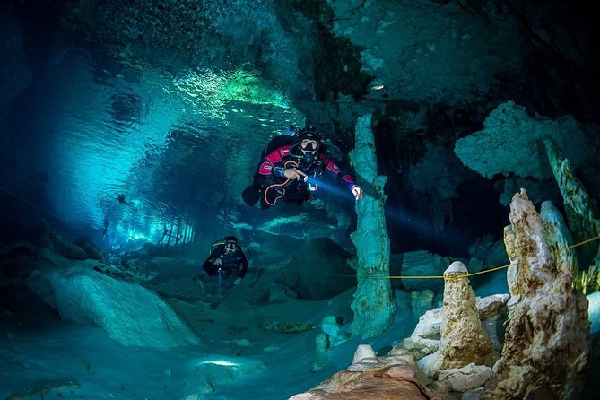 Go for 2 dives in cenote Dos ojos for certified divers - The ride to Dos Ojos