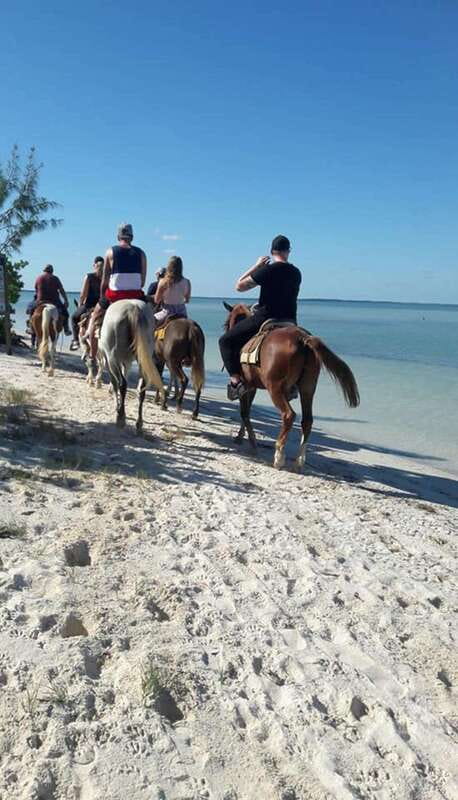 Group horseback ride on Holbox Island, Quintana Roo - Why horseback is a good way to see Holbox