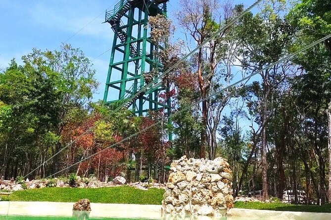 Half-day Adventure: Cenote + Ziplining + ATV Tour - The cenote is the cool center of the day