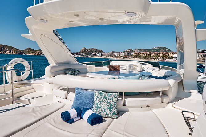 Heather Nikki 80 ft Italian Azimut Yacht Rental - The first minutes on board