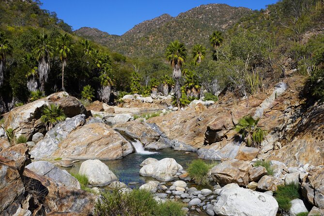 Hidden Waterfalls Hiking Adventure - Hiking through the canyon to the water