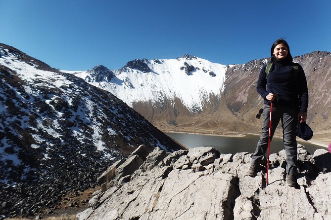 Hike at Nevado de Toluca Volcano - What the hike around the lakes feels like