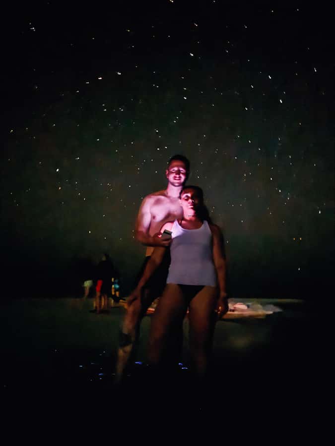 Holbox: Bioluminescence by Kayak and Stargazing. - From your hotel to Las Nubes by golf cart