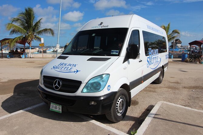 Holbox Cancun Airport Shuttle Terminal 2 - Five departure times from Chiquila
