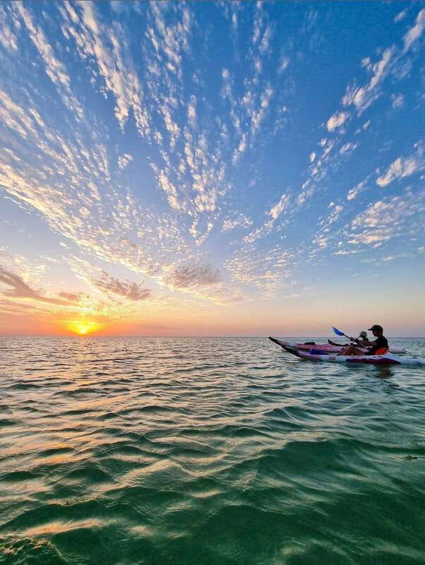 Holbox: Mangrove Sunset Kayak Tour - Paddling the Two Kilometers to Kuká River