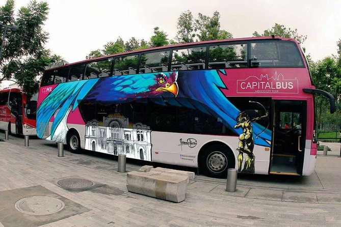 Hop-on Hop-off or Night Tour Tourist Bus in Mexico City - Auditorio Nacional shows the city’s modern side