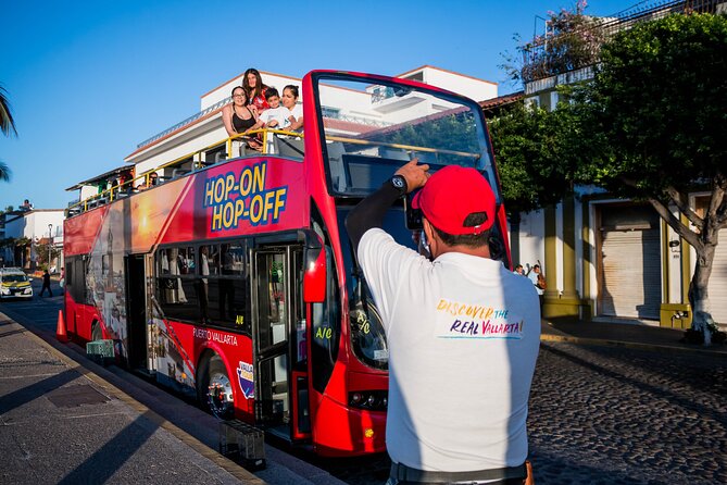 Hop On Hop Off Tour with Free Stops in Puerto Vallarta - Playa Palmares and Mirador Los Arcos de Mismaloya