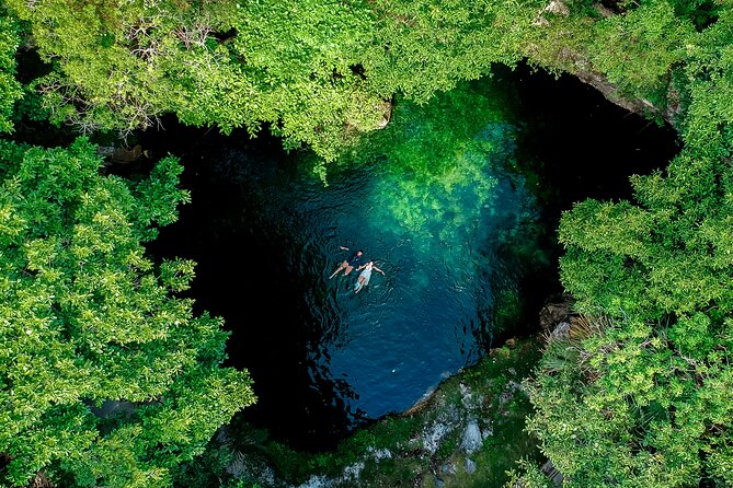 Horseback Riding and Cenote Swim from Cancun or Playa del Carmen - The cenote swim is the cool payoff
