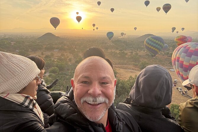 Hot Air Balloon Flight with Breakfast Cave and Pyramids Tour - Walking Teotihuacan with a local guide