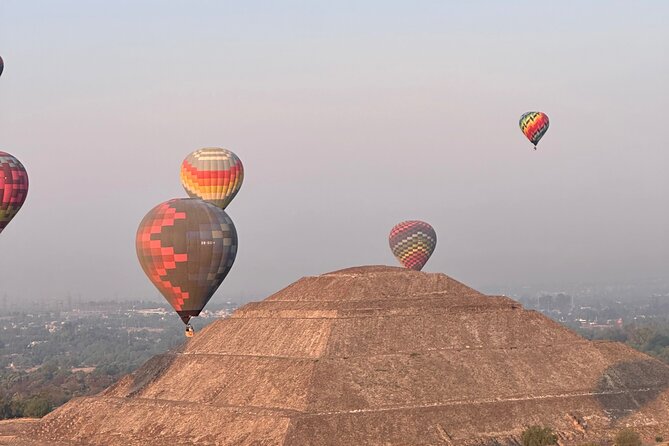 Hot Air Balloon Flight with Cave Breakfast - The pre-dawn start near Teotihuacan