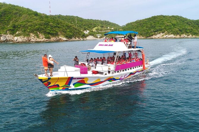Huatulco Bahías Tour - English guiding and the pace of the day