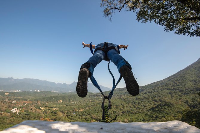 IBO Bungee en Cola de Caballo - The 230-foot drop near Monterrey