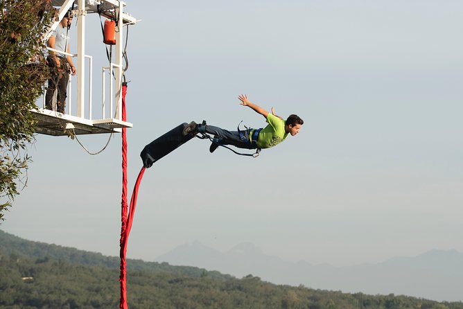 IBO Bungee en Cola de Caballo - A mountain view before the fear takes over