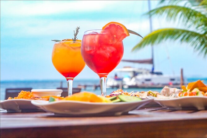 Isla Mujeres Cruise with Beach Club, Snorkel, Lunch and Open Bar - Lunch and the Isla Mujeres beach stop