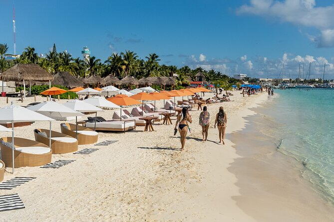 Isla Mujeres Cruise with Beach Club, Snorkel, Lunch and Open Bar - Three hours on Isla Mujeres