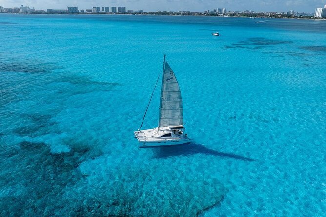 Isla Mujeres Day Tour with Catamaran, Snorkeling & Beach Club - Lunch at the beach club