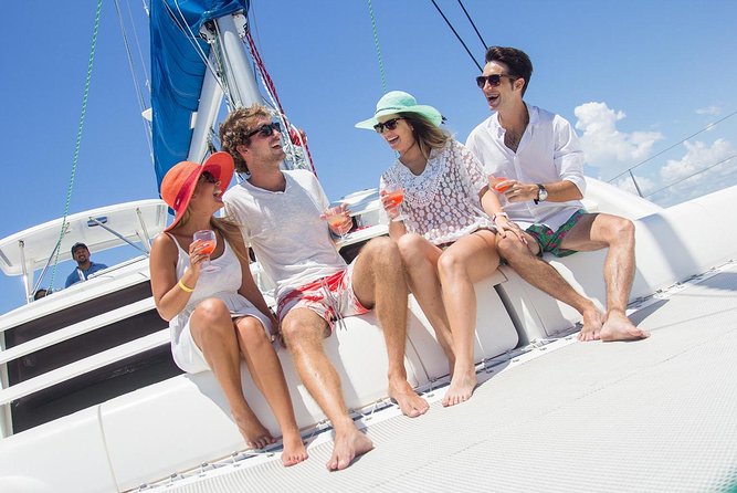Isla Mujeres Luxury Sailing: Adults Only or Family Friendly - Leaving Cancun by catamaran