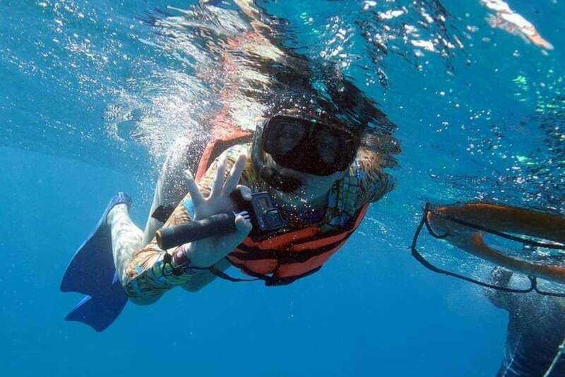 Isla Mujeres: Snorkel Tour at Musa and Manchones Reef - Meeting the fish at Manchones Reef