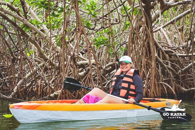 Kayak Tour at Sunset in Cancun - Safety instruction with Andres and Fabian