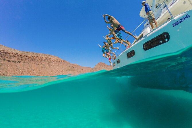 La Paz World Class Snorkeling in Balandras Hidden Beaches - Boarding at Pichilingue port