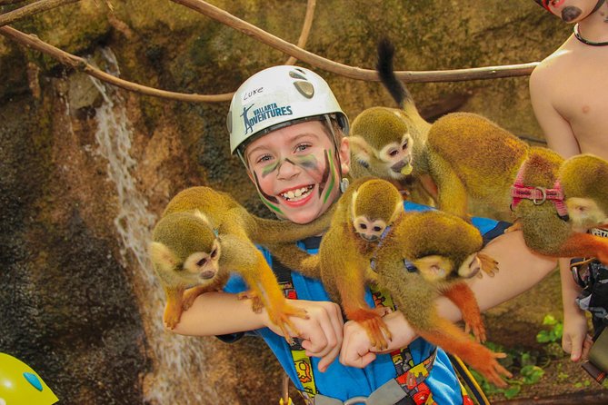 Las Caletas Beach & Adventure Park with buffet lunch and open bar - Family activities, teen thrills, and animal encounters
