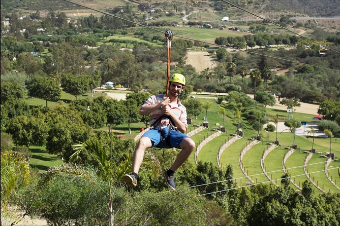 Las Cañadas Zipline Tour (with Luxury Roundtrip Transportation) - The safety setup and the halfway rest terrace