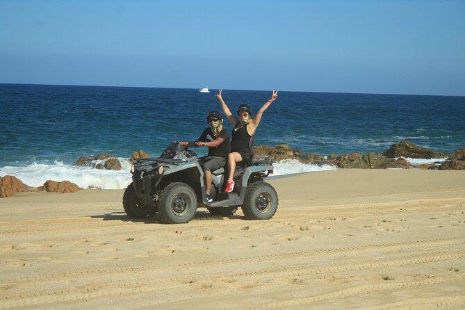 Los Cabos Beach & Desert Tour in Automatic ATV + Tequila Tasting - From Cabo’s hotels to the Baja trailhead