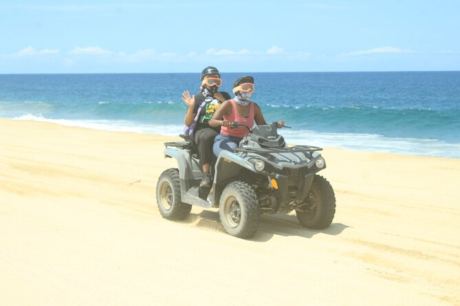 Los Cabos Beach & Desert Tour in Automatic ATV + Tequila Tasting - The short but memorable beach run