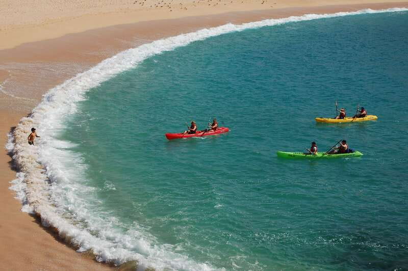 Los Cabos: Kayaking and Snorkeling in Two Pristine Bays - Paddling past cliffs, caves, and wave geysers