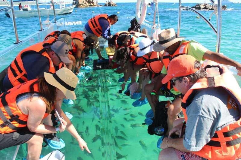 Los Cabos: Transparent Boat Tour with Optional City Tour - Sailing toward the Arch at Land’s End