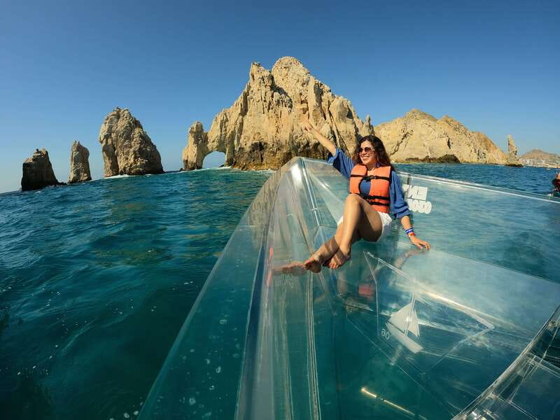 Los Cabos: Transparent Boat Tour with Optional City Tour - Sea lions, cliffs, and the Cabo coast