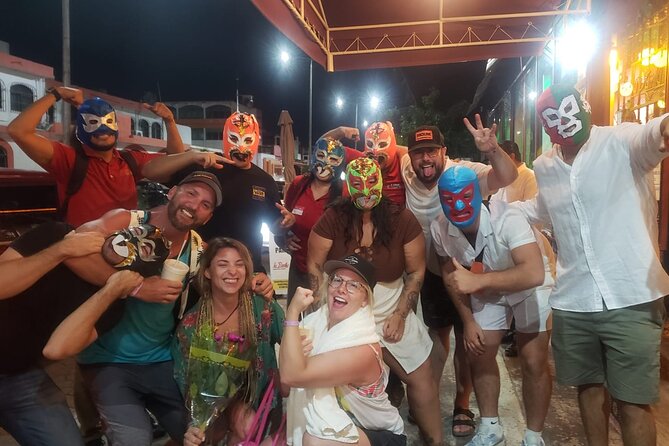 Lucha Libre, Tacos, Margaritas,Tequila and Night Market Tour - First-row seats close to the action