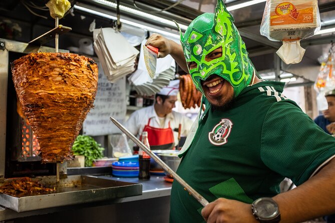 Lucha Libre Tacos & Masks 4 hrs Exploring Cdmx - Starting in Colonia Juárez and central Mexico City