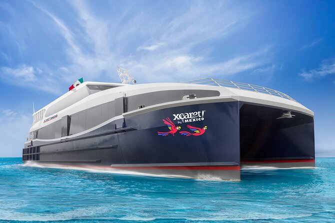 Luxury FERRY Xcaret: From Playa del Carmen to Cozumel - Key points to know before you go