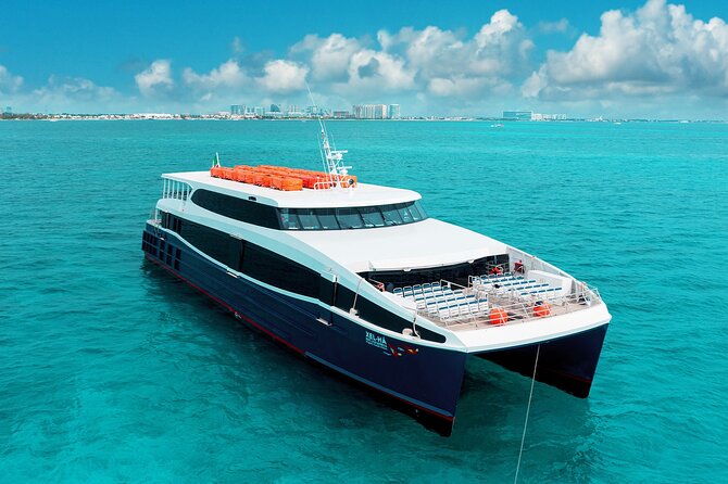 Luxury FERRY Xcaret: From Playa del Carmen to Cozumel - Leaving Playa del Carmen from Muelle Centro